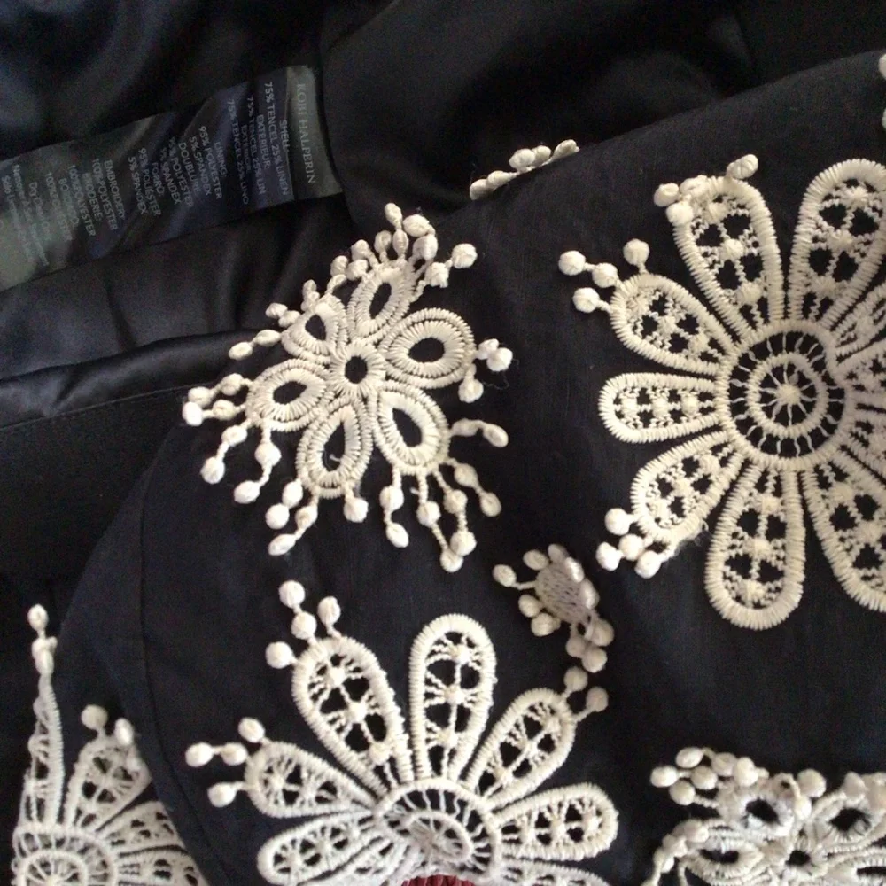 KOBI HALPERIN Annabel Embroidered Shorts with Crystals - Picture 9 of 16